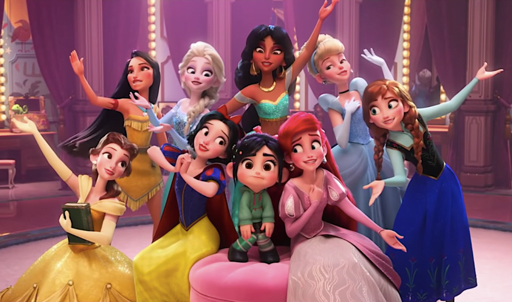 wreck it ralph breaks the internet disney princesses