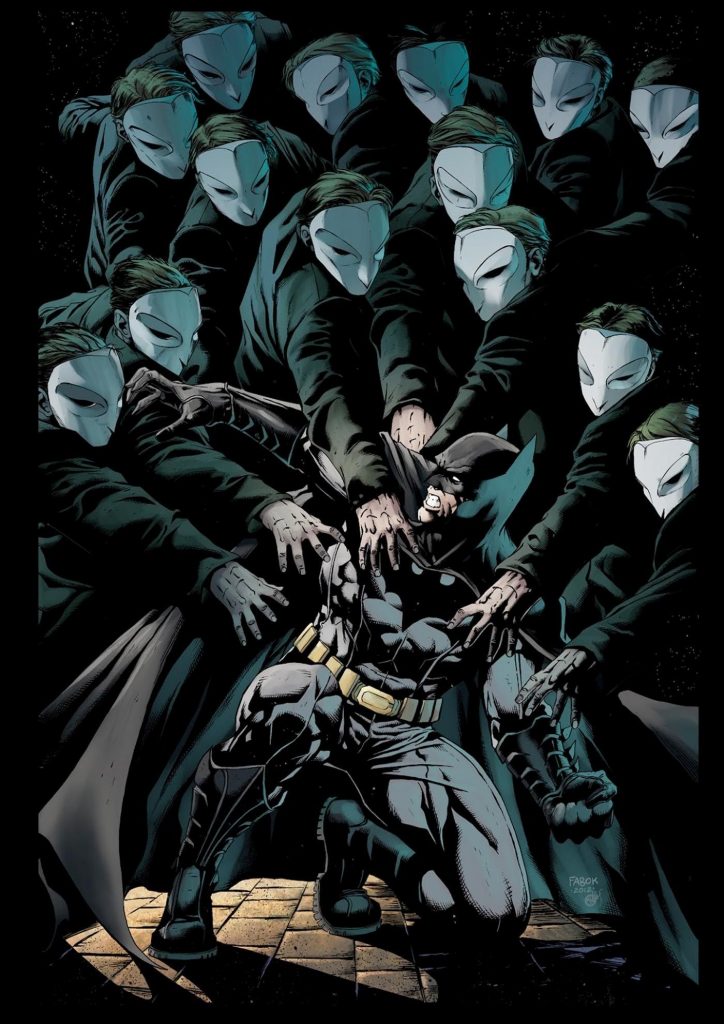 Court of Owls - Modern Bir Batman Klasiği | 1. Bölüm 6 Batman, Court of Owls'un labirentinde Divan'a karşı savaşıyorç