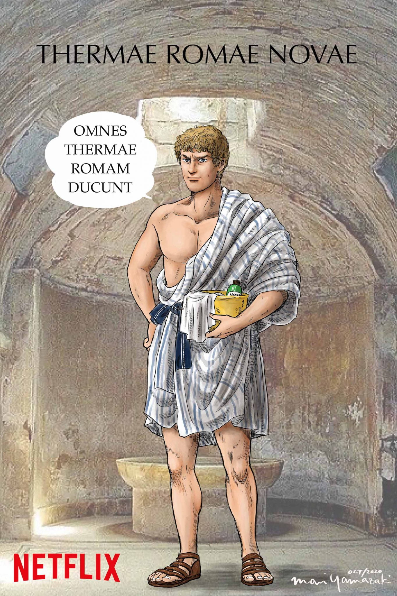 Netflix'in 2021 Yılında Yayınlayacağı Orijinal Animeler 4 Thermae Romae Novae Netflix'in 2021 Yılında Yayınlayacağı Orijinal Animeler