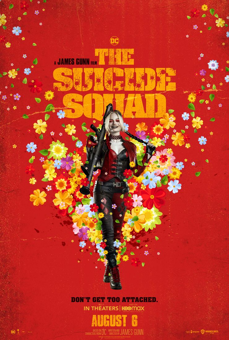 The Suicide Squad - Geekpedi #4 3 The Suicide Squad Dont Get Too Attached poster Harley Quinn The Suicide Squad - Geekpedi #4
