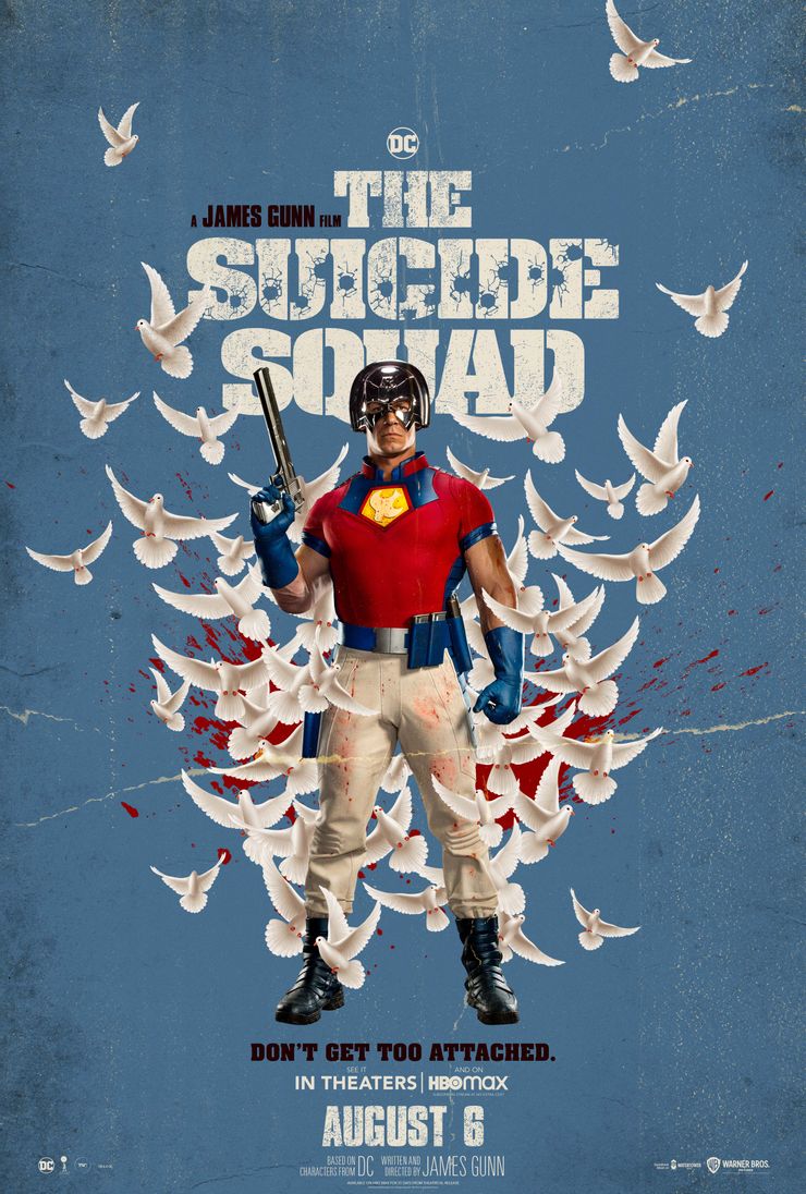 The Suicide Squad - Geekpedi #4 1 The Suicide Squad Dont Get Too Attached poster Peacemaker The Suicide Squad - Geekpedi #4