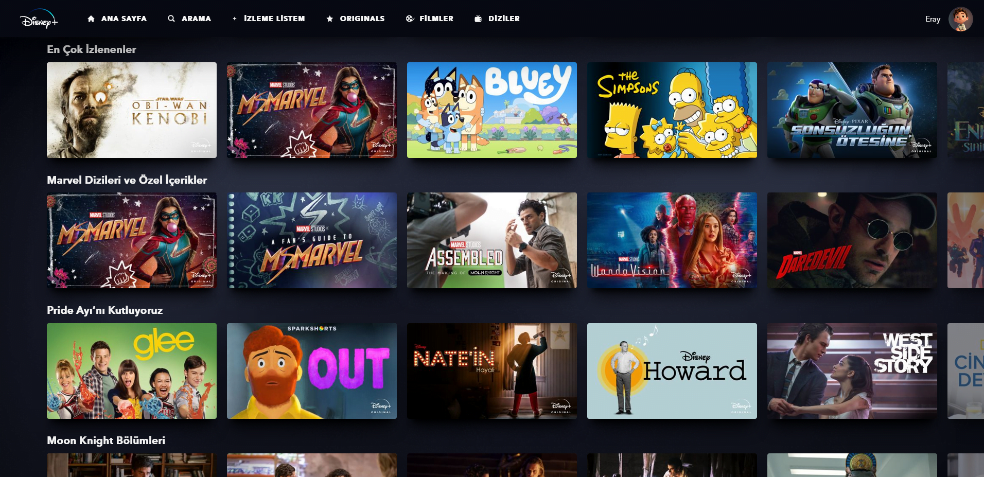 Disney+ Türkiye'de olmayan içerikler nasıl izlenir? 1 Disney+ Amerika Kütüphanesi Disney Plus